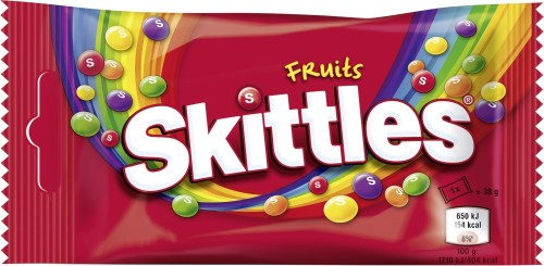 Skittles Fruits rot 38G