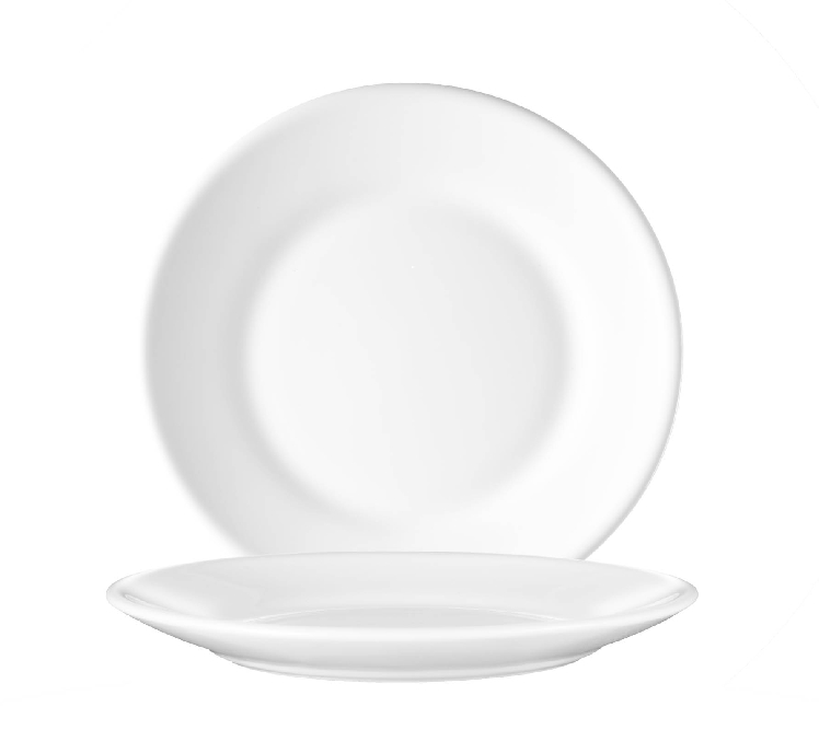 Suppenuntertasse 15,5 cm Form Restaurant uni weiß ARCOPAL