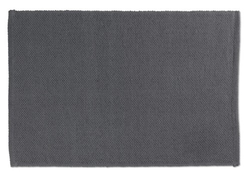 Kela Tisch-Set Tamina aus 100% Baumwolle, graphitgrau, ca. 450mm x 300mm (L x B)