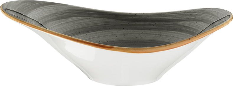 Aura Space Stream Schale 10x7,5cm; 4,5cl, Bonna Premium Porcelain