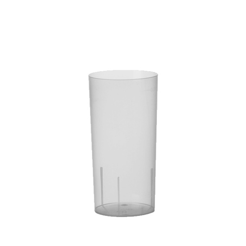10 Gläser für Longdrinks, PP 0,2 l Ø 5,5 cm · 10,9 cm transluzent unzerbrechlich von Starpak