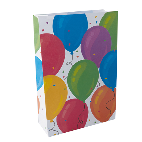 10 Partytüten, Papier 28 cm x 19 cm x 7 cm "Ballon" von PAPSTAR
