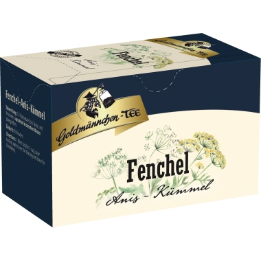 Goldmännchen Tee Fenchel-Anis- Kümmel 20 Btl./Pack., 20 Btl./Pack.