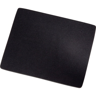 Hama Mauspad 22,3 x 0,3 x 18,3 cm (B x H x T) nicht antistatisch ohne Handgelenkauflage Jersey schwarz