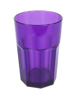 Roltex Becher im amerikanischen Design mit 340 ml Füllvermögen, BPA-frei, violett