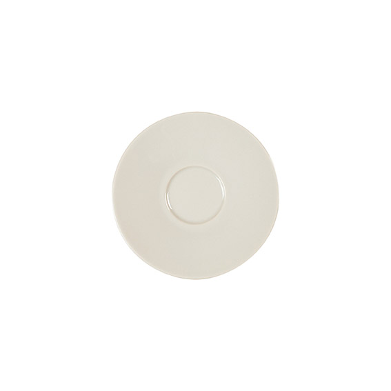 Untertasse 14,5 cm - Form: Table Selection -, Dekor 68567 creme - aus Porzellan. Hersteller:, Eschenbach. "Made in Germany".