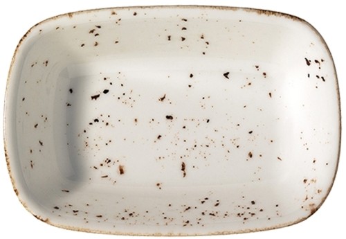 Grain Gourmet Rechteckplatte tief 17 x 11,5cm * - Bonna Premium Porcelain