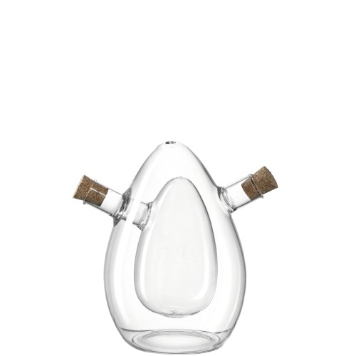 Leonardo GK/Essig/Ölflasche 2in1 oval