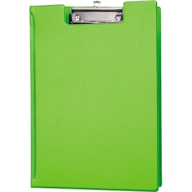 MAUL Klemmbrettmappe 23,8 x 32 cm (B x H) Karton, Folienüberzug Material der Kaschierung außen: Folie hellgrün