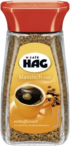 Kaffee HAG instant Klassisch entkoffeiniert 100G