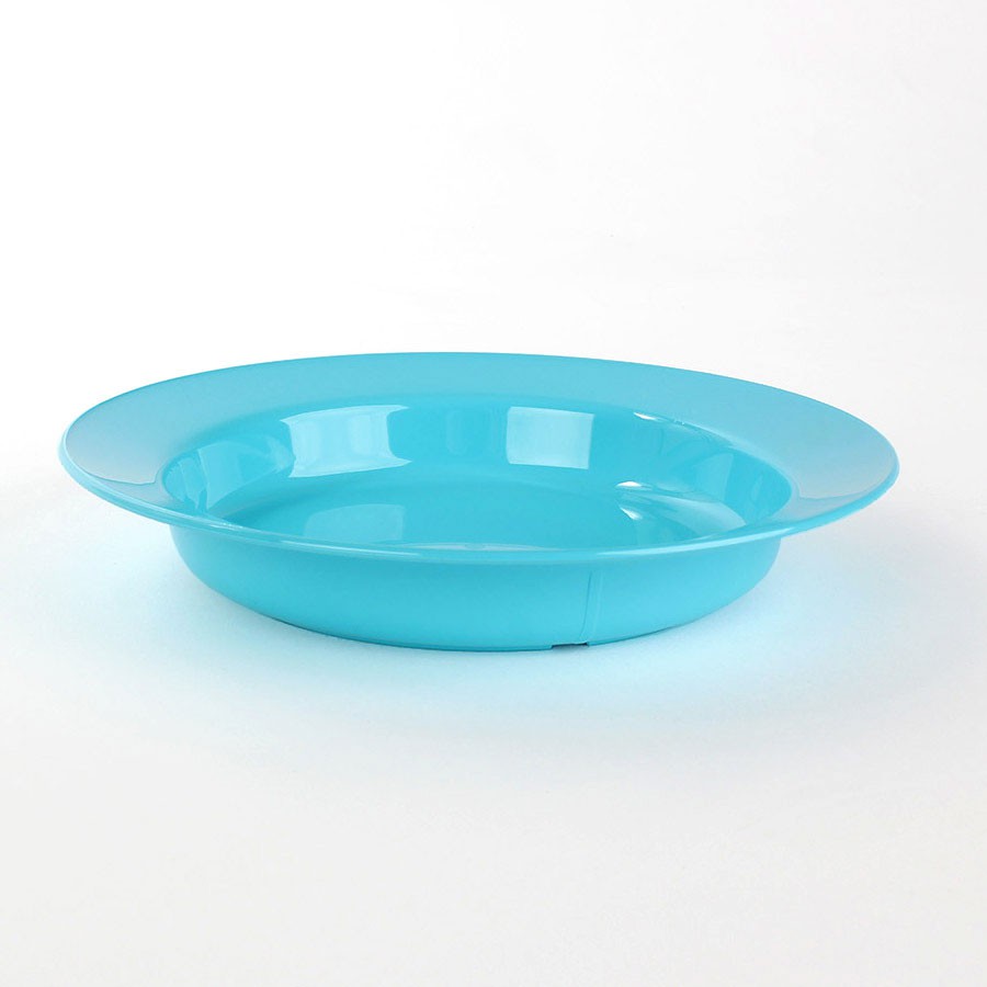 vaLon Thermoplastischem Tiefer Dessertteller aus Kunststoff in der Farbe himmelblau frei von BPA, Dioxin und Formaldehyd