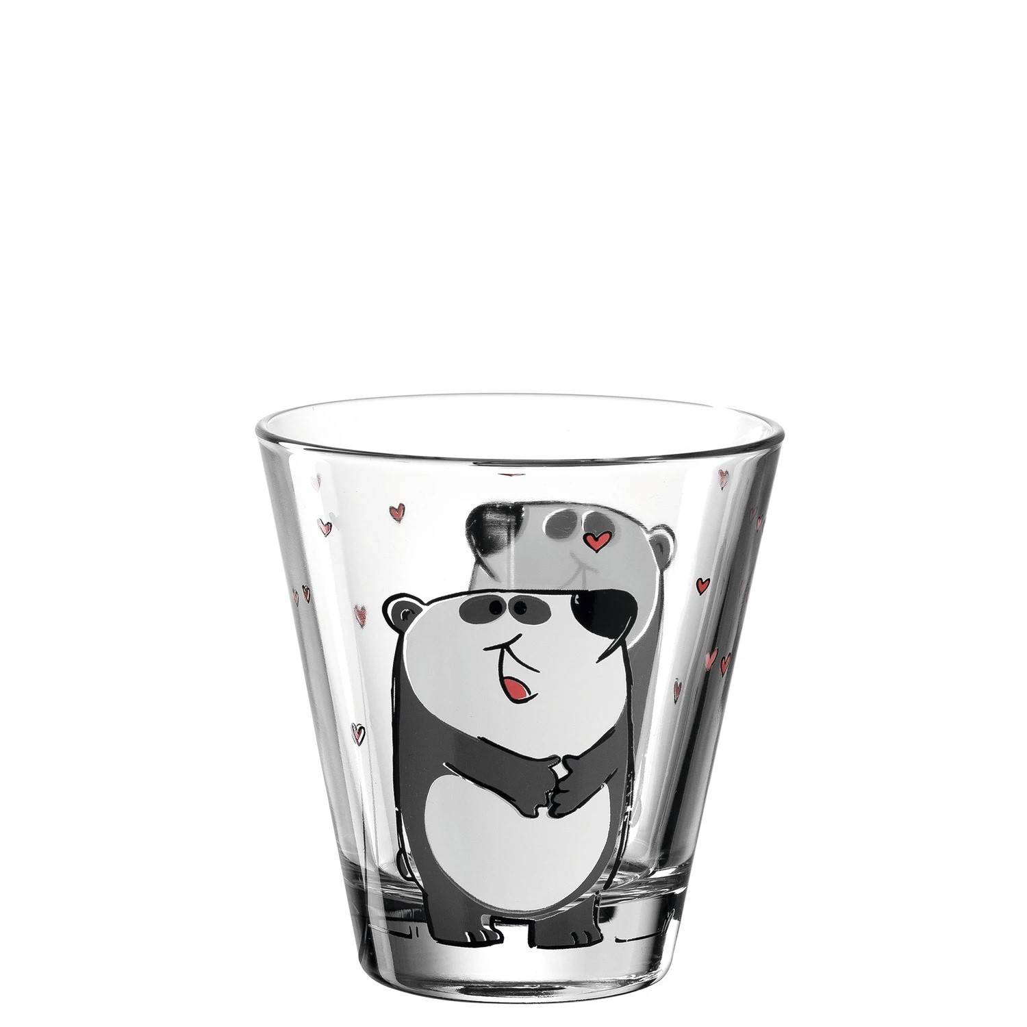 Leonardo Bambini Kinderbecher 215ml Motiv: Panda, 120 ml Nutzinhalt Durchmesser 85mm, Höhe 90mm