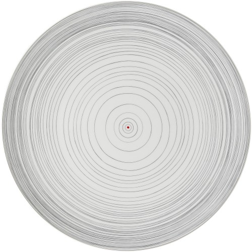 TAC Gropius Stripes 2.0 von Rosenthal, Platztteller 33 cm, aus Porzellan, spülmaschinengeeignet