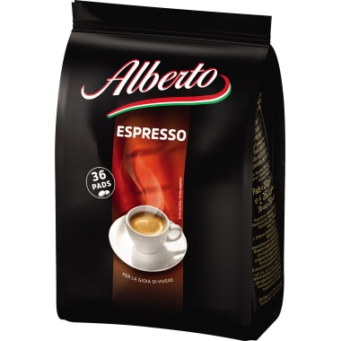 Alberto Espressopad 36 x 5 g/Pack.