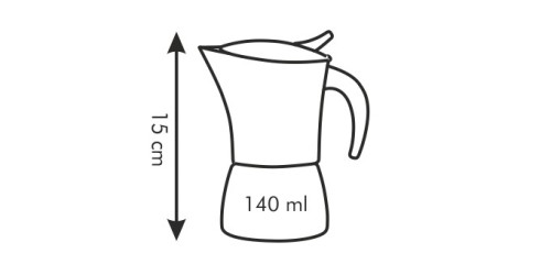 Espressokocher MONTE CARLO, 2 Tassen