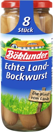 Böklunder Land-Bockwurst 8er Pack 360G