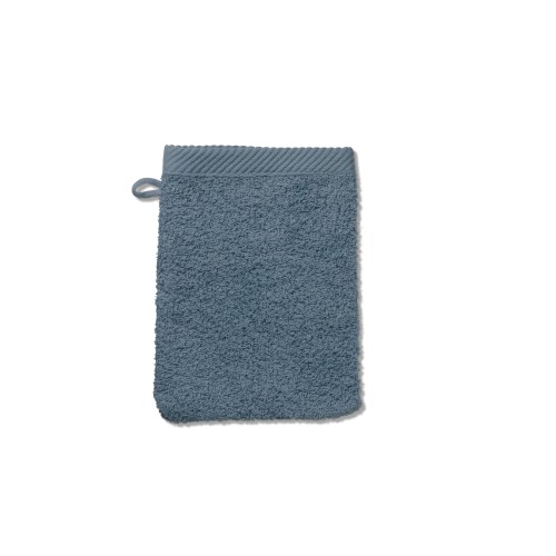 Waschhandschuh Ladessa 100%Baumwolle rauchblau 15,0x21,0 cm von Kela