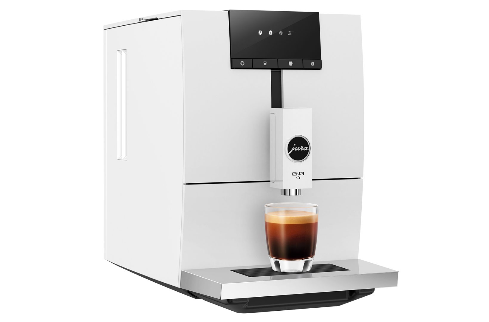 ENA 4 (EB) Kaffeevollautomat in Full Nordic White, 1,1 Liter Füllmenge Wassertank, Breite 27,1cm, Höhe 32,2cm, Tiefe 44,5cm