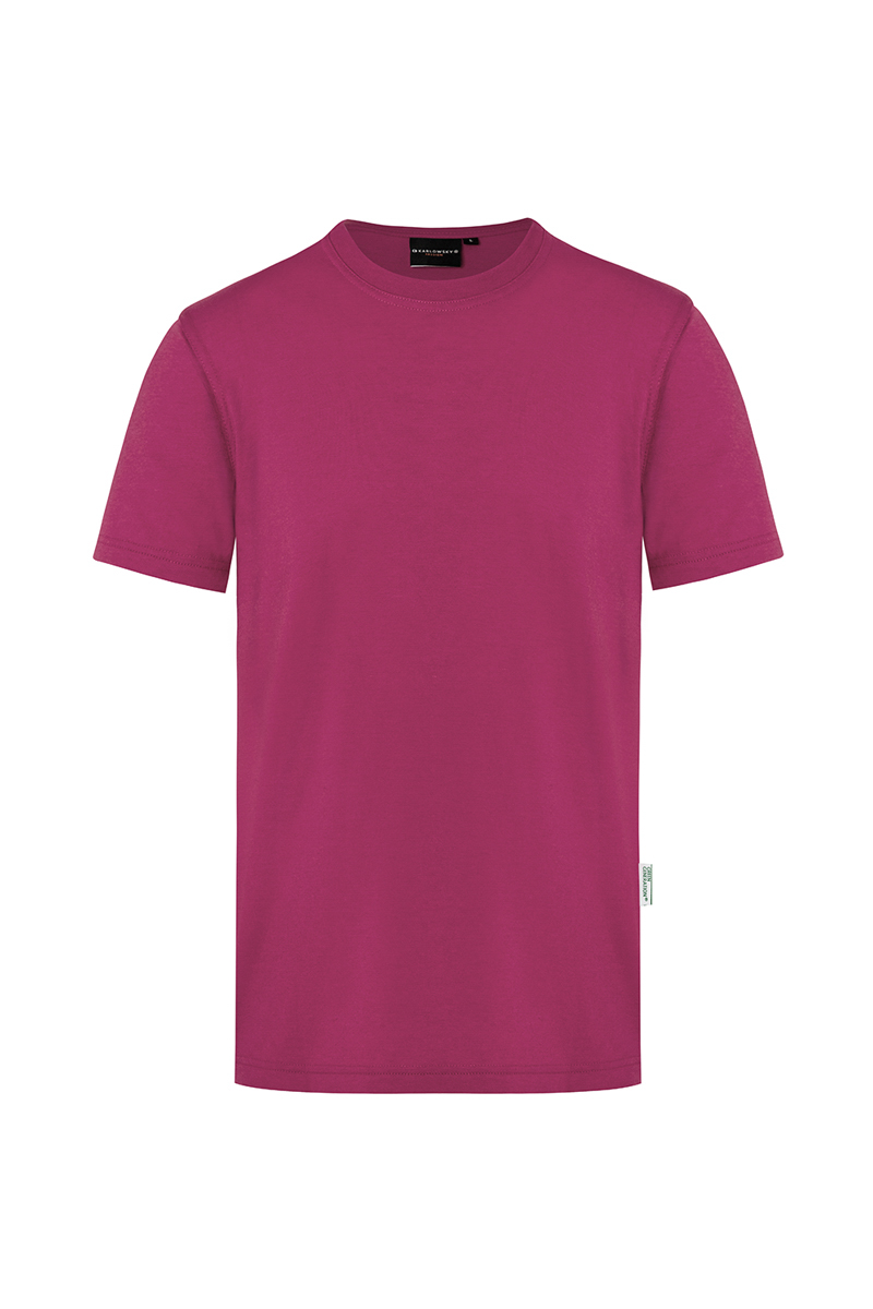 Herren Workwear T-Shirt Casual-Flair, aus nachhaltigem Material , GR. 2XL , Farbe: fuchsia , von Karlowsky
