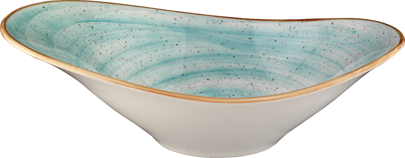 Aura Aqua Stream Schale 10x7,5cm; 4,5cl, Bonna Premium Porcelain