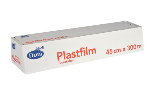 Duni Frischhaltefolie (PVC) 450 mm Transparent, 6 Stk/Krt (6 x 1 Stk)