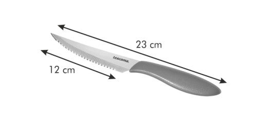 Steakmesser PRESTO 12 cm, 6 St., weiß