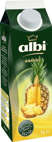 Albi Ananasnektar50% Frucht 1L Tetrapack