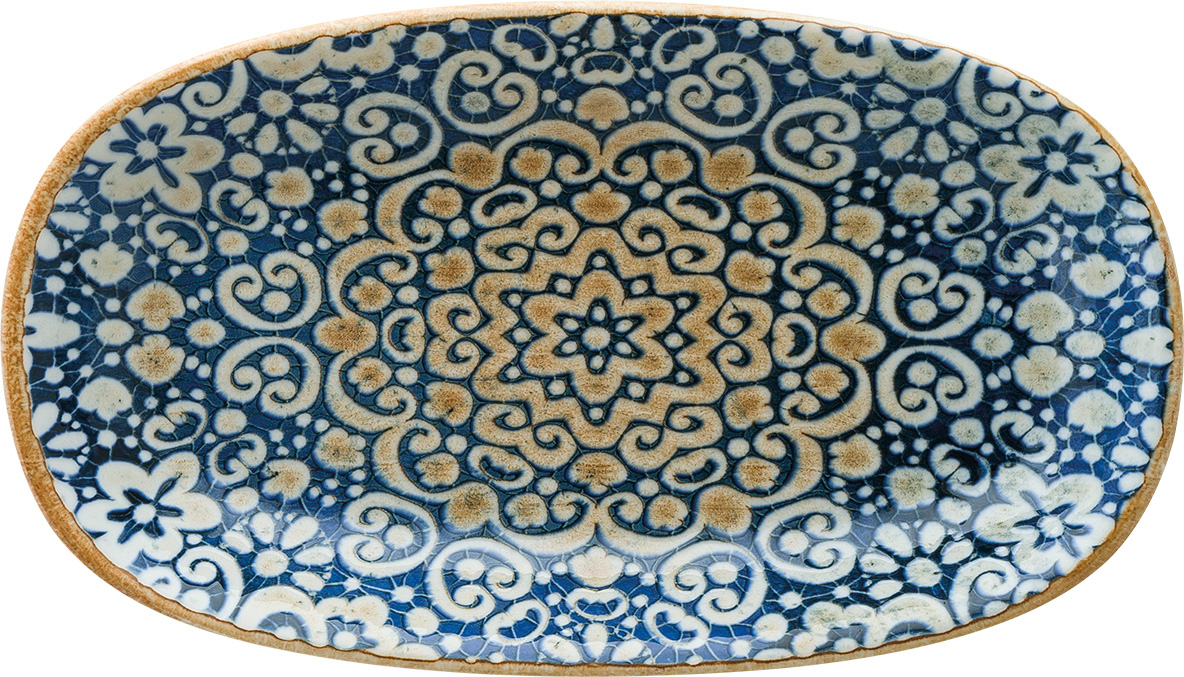 Alhambra Gourmet Platte oval 15x8,5cm, Bonna Premium Porcelain