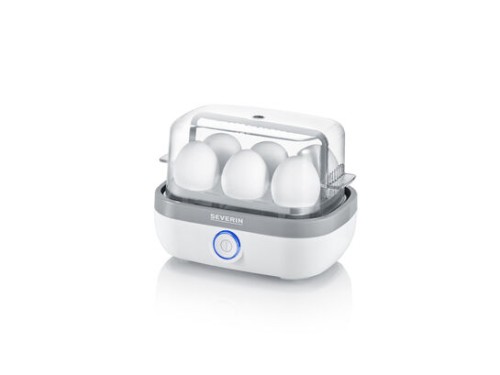 Severin Eierkocher, ca. 420 W, 1 - 6 Eier, Ein-Aus Taster mit LED-Anzeige, BPA frei