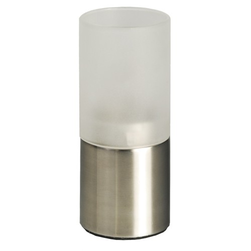 Kerzenhalter, Edelstahl Ø 50 mm · 120 mm für Teelichte von PAPSTAR