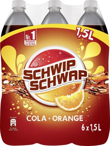 Schwip Schwap Cola & Orange 1,5L Flasche Mehrwegartikel (inkl. Pfand)