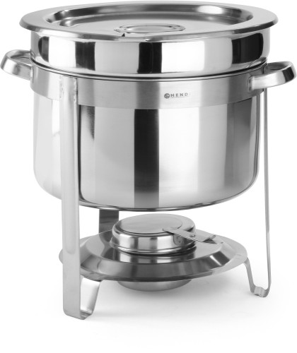 HENDI Suppen Chafing Dish - 10 Liter - Ø370x(H)325 mm