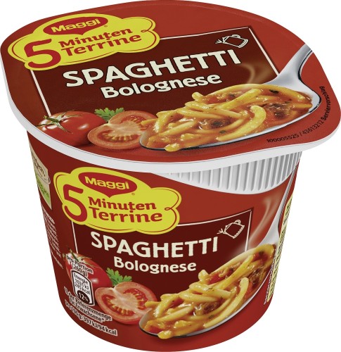 Maggi 5 Min Terrine Spaghetti Bolognese 60G