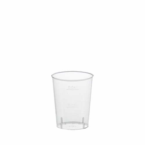 40 Gläser für Schnaps, PS 4 cl Ø 4,2 cm · 5,2 cm glasklar von Starpak