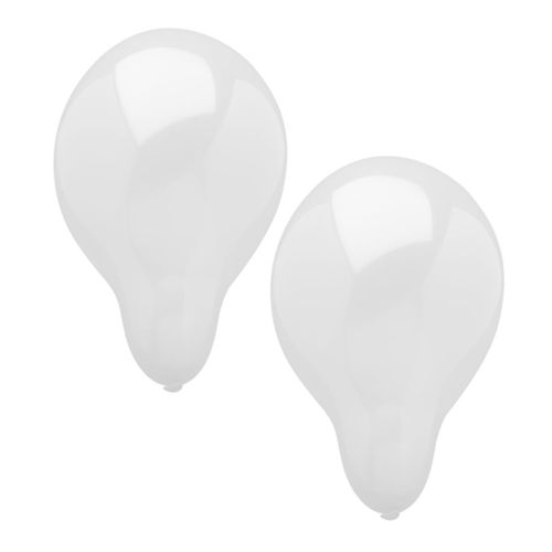 10 Luftballons Ø 25 cm weiss von PAPSTAR