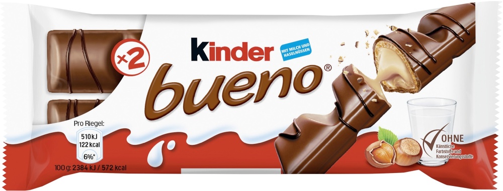 Ferrero Kinder Bueno 2 Pack 43G