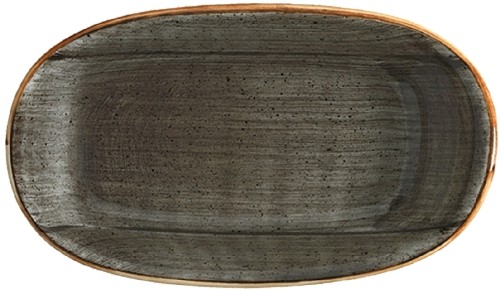 Aura Space Gourmet Platte oval 24x14cm * - Bonna Premium Porcelain