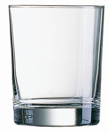 Becherglas STOCKHOLM, Inhalt: 0,27 Liter, Höhe: 92 mm, Durchmesser: 76 mm.