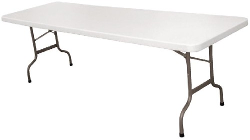 Bolero Buffet-Tisch klappbar 244cm grau