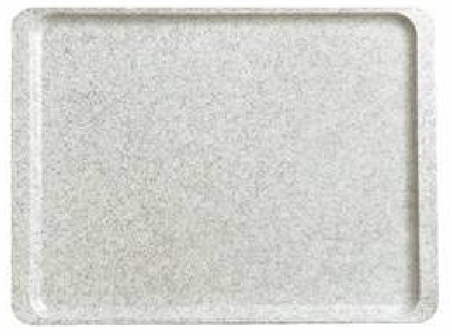 GP Tablett in der Farbe Flitter/Tinsel (Schwarz) Material: Fieberglas verstärktes Polyester Maß: 370 x 265 mm