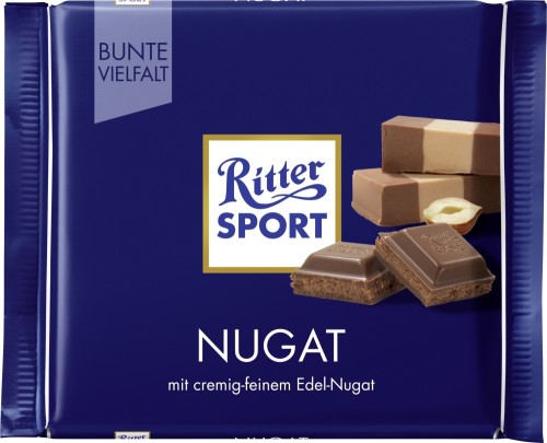 Ritter Sport Schokolade Nugat 100G