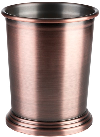 Becher -JULEP MUG- Ø 8,5 cm, H: 10 cm Edelstahl, Antik-Kupfer-Look Volumen: 0,35 Liter nicht spülmaschinengeeignet Farbe:
