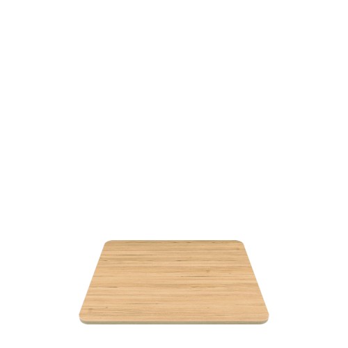 WMF Platte GN 2/3 - Melamin Holzoptik QUADRO | Maße: 36,5 x 33,5 x 2,8 cm