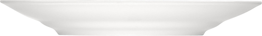 Bauscher Teller flach COME4TABLE,mit steile Fahne, Durchmesser: 260 mm, Höhe: 37 mm, uni weiss
