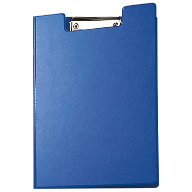 MAUL Klemmbrettmappe 23,8 x 32 cm (B x H) Karton, Folienüberzug blau