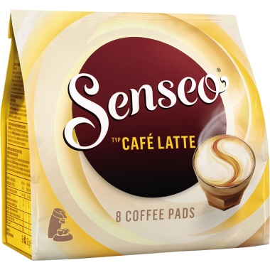 Senseo® Kaffeepad Café Latte 8 x 11,5 g/Pack.