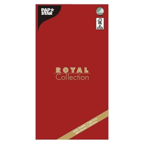 Tischdecke, Tissue "ROYAL Collection" 120 cm x 180 cm rot von PAPSTAR