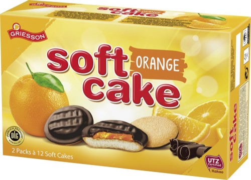 Griesson Soft Cake Orange Kekse 300G