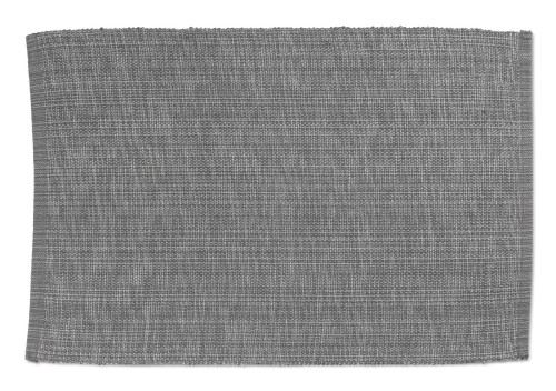 Kela Tisch-Set Ria aus 100% Baumwolle, hellgrau/grau, ca. 450mm x 300mm (L x B)