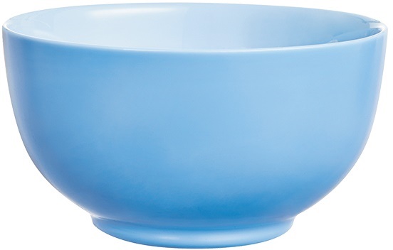 Schale DIWALI mit 0,75l, 14,5cm, Farbe: hellblau, Opal (gehärtet)